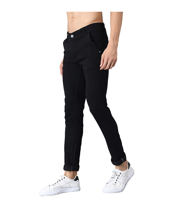 Picture of Men’s Slim-Fit Stretchable Jeans Pant Deep Black