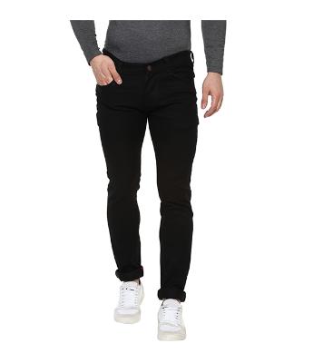 Picture of Men’s Slim-Fit Stretchable Jeans Pant Deep Black
