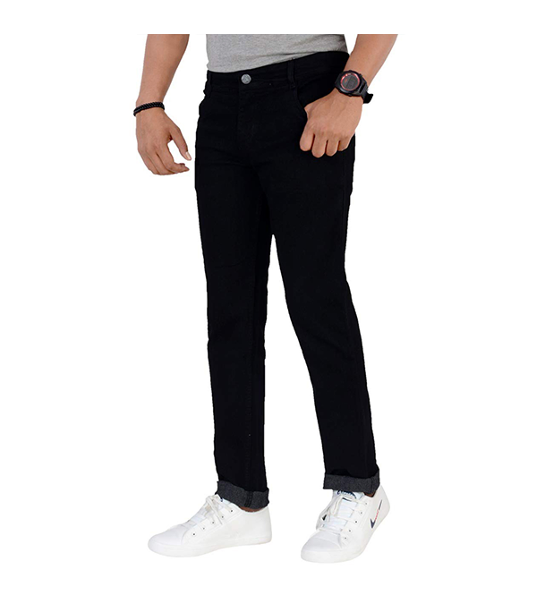 Picture of Men’s Slim-Fit Stretchable Jeans Pant Deep Black
