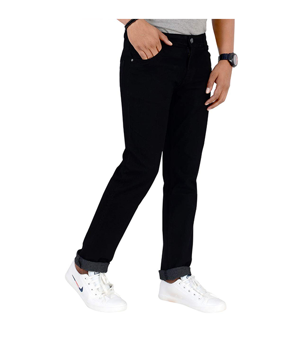 Picture of Men’s Slim-Fit Stretchable Jeans Pant Deep Black