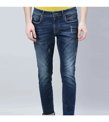 Picture of Men’s Slim-Fit Stretchable Jeans Pant Deep Blue 