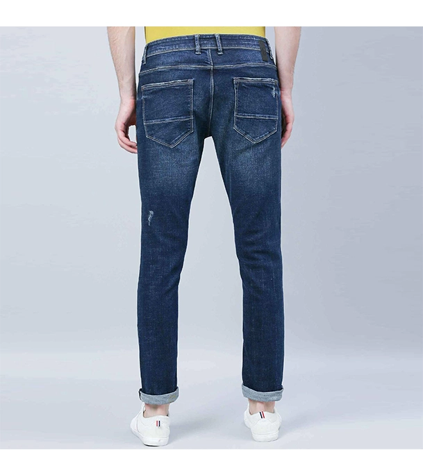 Picture of Men’s Slim-Fit Stretchable Jeans Pant Deep Blue 