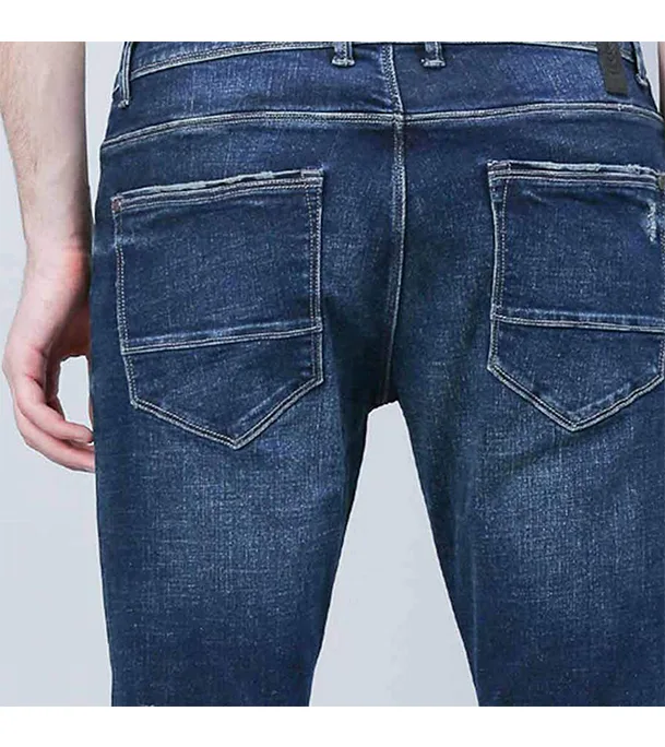 Picture of Men’s Slim-Fit Stretchable Jeans Pant Deep Blue 