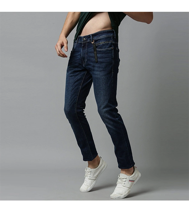 Picture of Men’s Slim-Fit Stretchable Jeans Pant Deep Blue