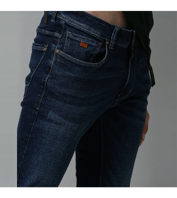 Picture of Men’s Slim-Fit Stretchable Jeans Pant Deep Blue