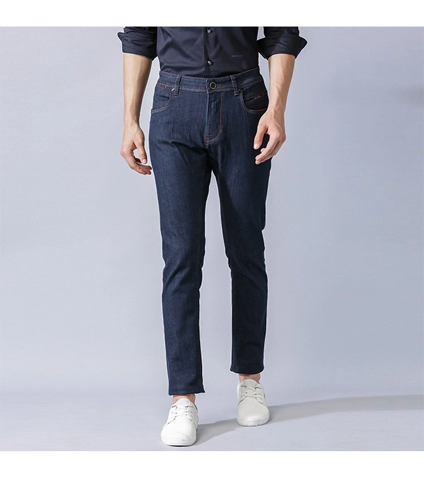 Picture of Men’s Slim-Fit Stretchable Jeans Pant Deep Blue