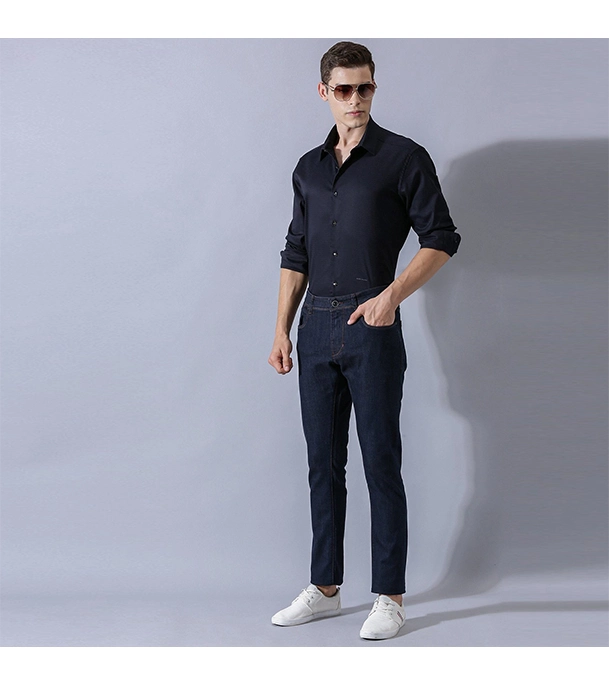 Picture of Men’s Slim-Fit Stretchable Jeans Pant Deep Blue