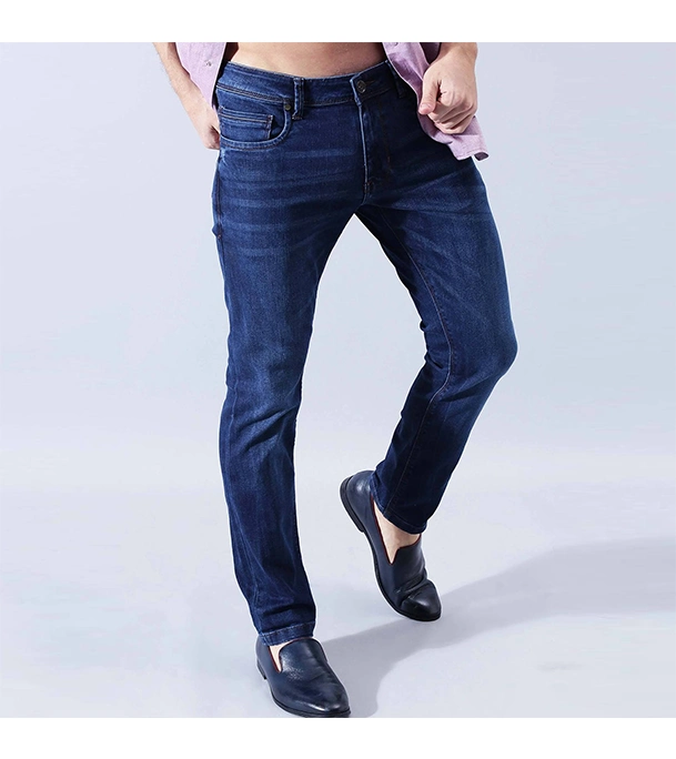 Picture of Men’s Slim-Fit Stretchable Jeans Pant Deep Blue