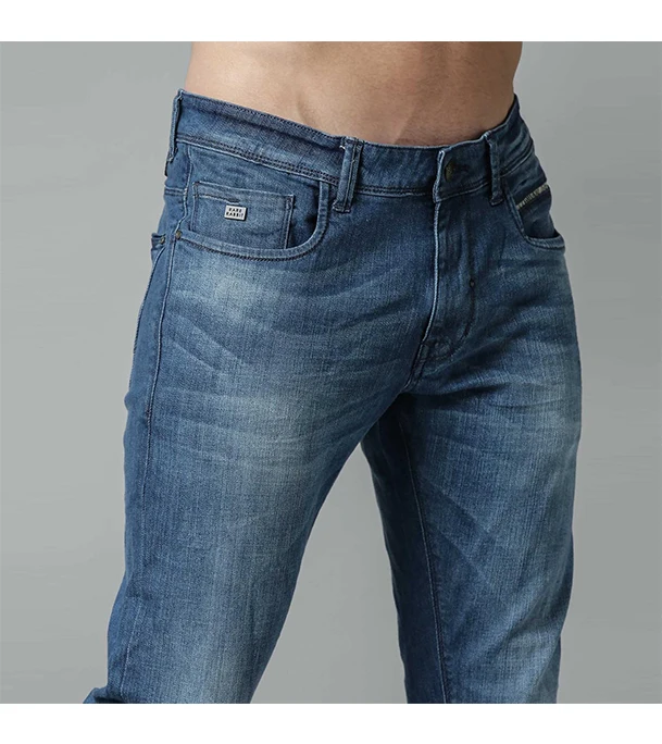 Picture of Men’s Slim-Fit Stretchable Jeans Pant Deep Blue