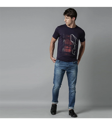 Picture of Men’s Slim-Fit Stretchable Jeans Pant Deep Blue