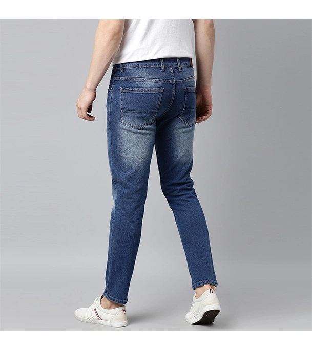 Picture of Men’s Slim-Fit Stretchable Jeans Pant Deep Blue