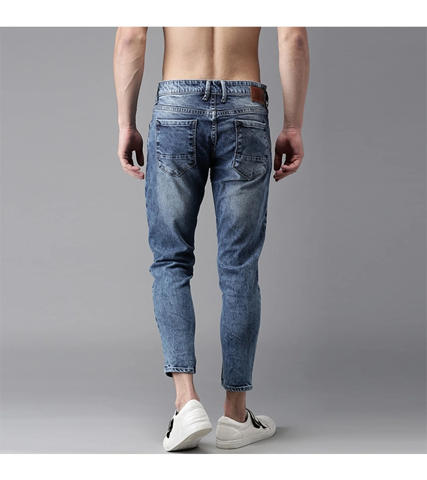 Picture of Men’s Slim-Fit Stretchable Denim Pant Deep Blue