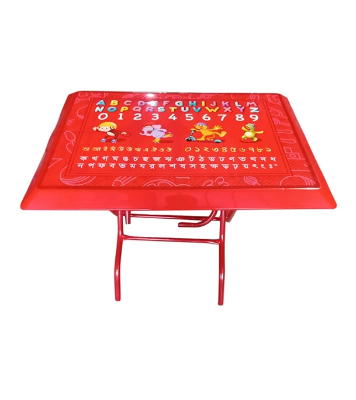 Buy Baby Reading Table Elegant St/Leg ABC-Red Online at Best Price