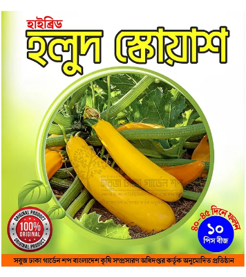 Yellow Squash 10pcs Seeds 