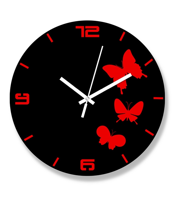 Picture of Valentine Thematic Wooden Board Wall Clock