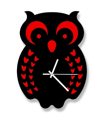 Picture of Valentine Thematic Wooden Board Wall Clock