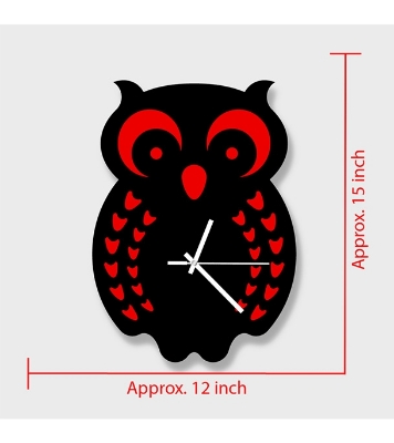 Picture of Valentine Thematic Wooden Board Wall Clock