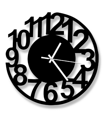 Picture of Decorative MDF Wooden Board Wall Clock