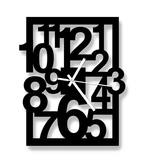 Picture of Decorative MDF Wooden Board Wall Clock