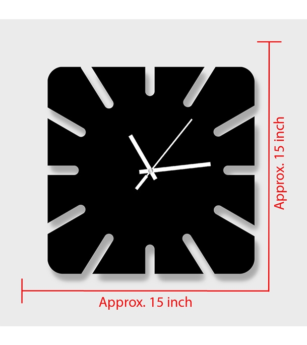 Picture of Decorative MDF Wooden Board Wall Clock