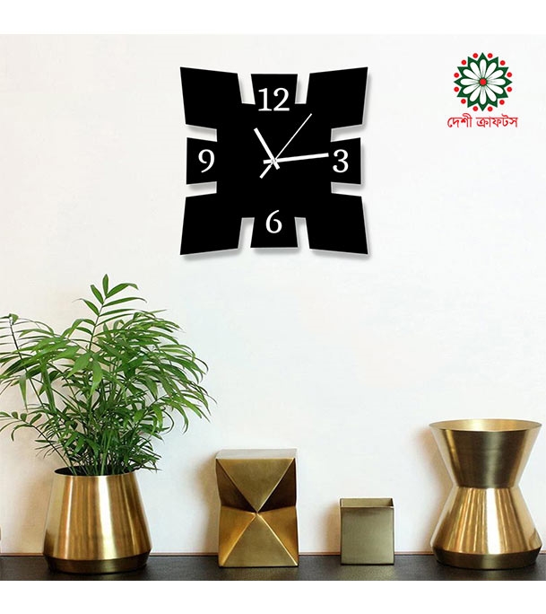 Picture of Decorative MDF Wooden Board Wall Clock