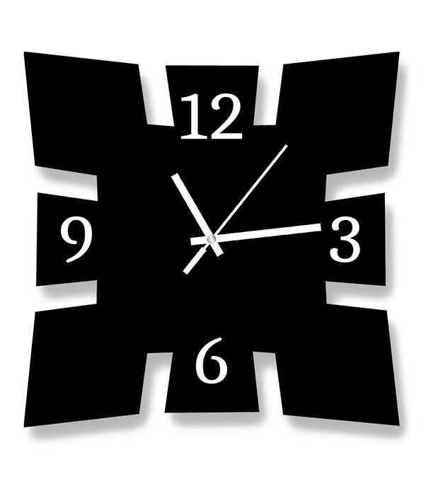 Picture of Decorative MDF Wooden Board Wall Clock