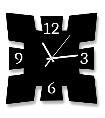 Picture of Decorative MDF Wooden Board Wall Clock