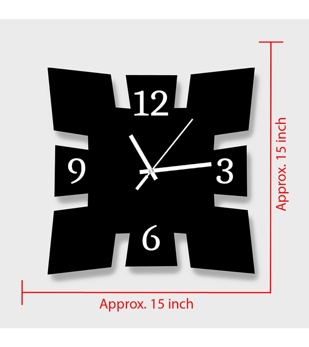 Picture of Decorative MDF Wooden Board Wall Clock