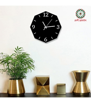 Picture of Decorative MDF Wooden Board Wall Clock