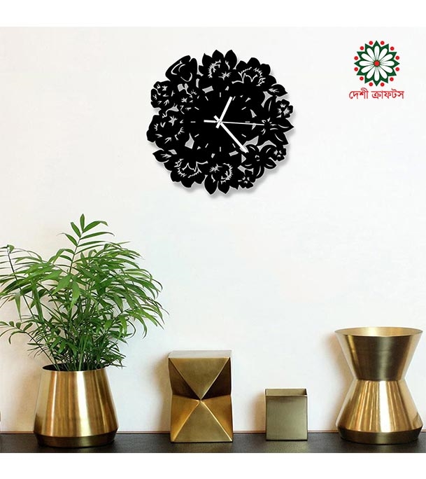 Picture of Decorative MDF Wooden Board Wall Clock