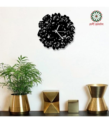 Picture of Decorative MDF Wooden Board Wall Clock
