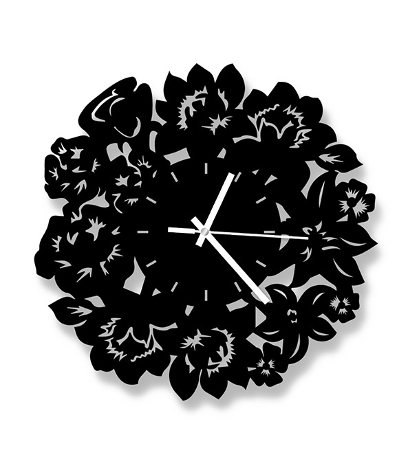Picture of Decorative MDF Wooden Board Wall Clock