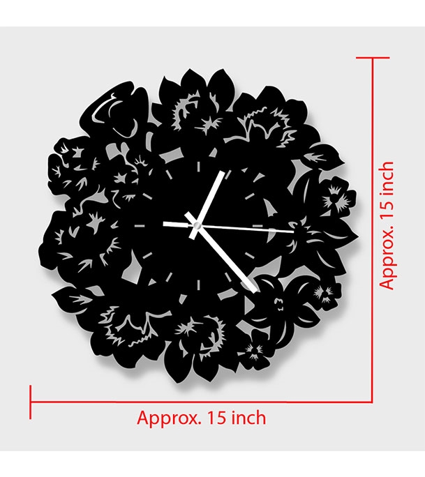 Picture of Decorative MDF Wooden Board Wall Clock
