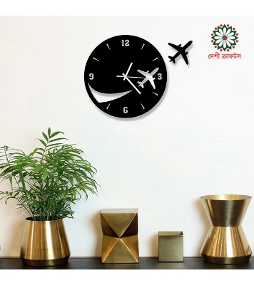 Picture of Air Life Thematic Wooden Board Wall Clock