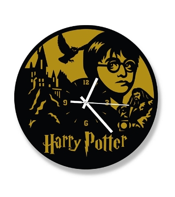 Picture of Harry Portter Premium Thematic Wooden Board Wall Clock