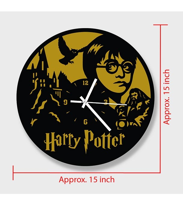 Picture of Harry Portter Premium Thematic Wooden Board Wall Clock