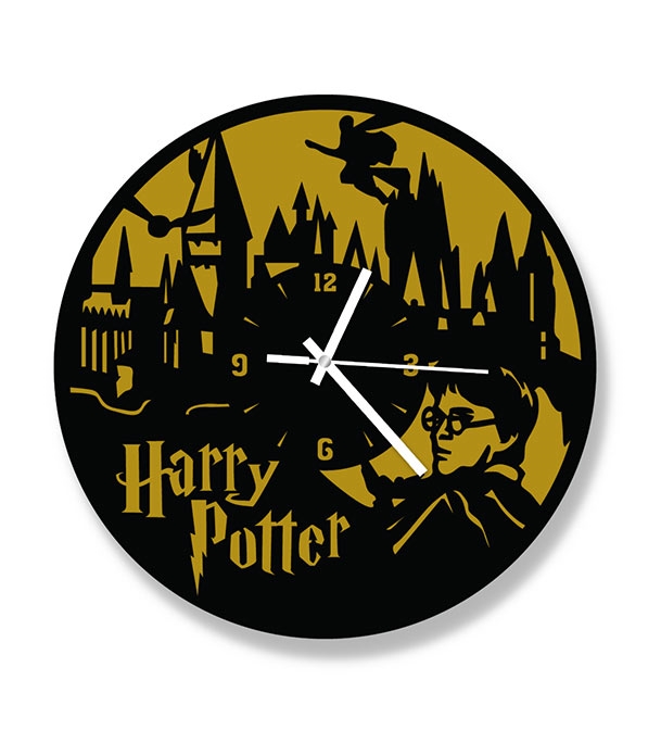 Picture of Harry Portter Premium Thematic Wooden Board Wall Clock
