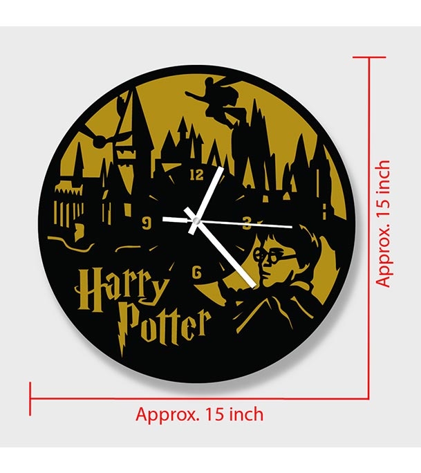 Picture of Harry Portter Premium Thematic Wooden Board Wall Clock
