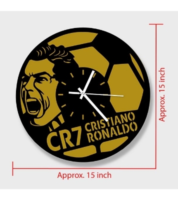 Picture of CR7 Premium Thematic Wooden Board Wall Clock