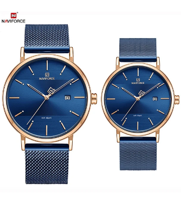 Buy NAVIFORCES NF3008 Mesh Stainless Steel Analog Watch at Best Price In Bangladesh