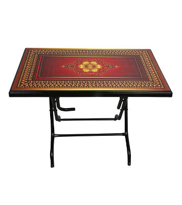 Buy Restaurant Table S/L Print Steel Black Online at Best Price