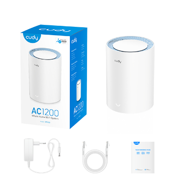 Picture of Cudy M1200 1-pack AC1200 Dual Band Whole Home Wi-Fi Mesh System