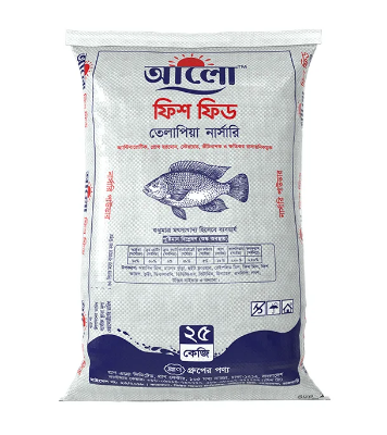 Aalo Tilapia Nursery Powder Fish Feed 25 kg