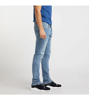 Buy Men's Slim-Fit Stretchable Denim Jeans Pant Light Blue Online at Best Price