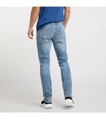 Buy Men's Slim-Fit Stretchable Denim Jeans Pant Light Blue Online at Best Price