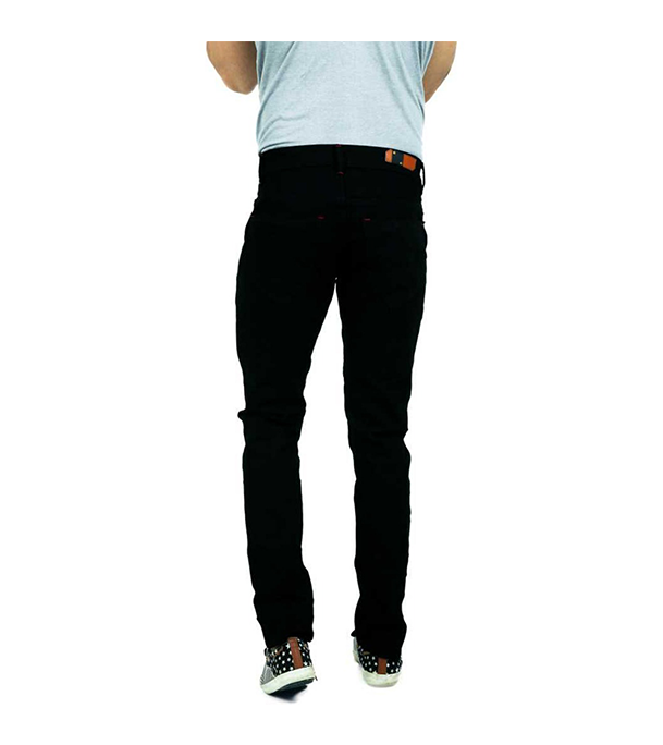 Buy Men's Slim-Fit Stretchable Denim Jeans Pant Deep Black Online at Best Price