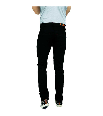Buy Men's Slim-Fit Stretchable Denim Jeans Pant Deep Black Online at Best Price