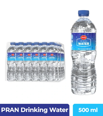 Buy PRAN Drinking Water 500ml 24 Pcs Per Carton Online