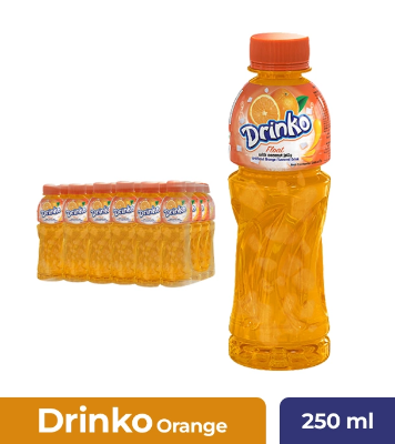 Buy Drinko float 250 ml (Orange) - 24 pcs 51149 online