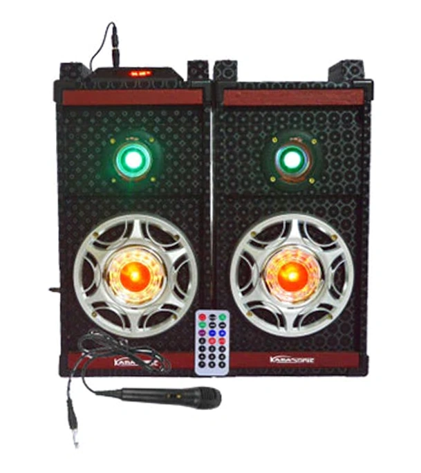 Buy Kamasonic SK-212 Bluetooth Speaker With Wire Microphone Online at Best Price